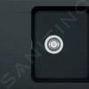 Franke Orion - Fregadero De Tectonite OID 611-62, 620x500 Mm, Negro 114.0288.569