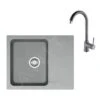 Franke Conjuntos De Cocina - Set T95, Tectonitový Dřez OID 611-62 Y Grifo FP 9000.084, Gris 143.0675.617 -Franke 054014866c45665c601193ba