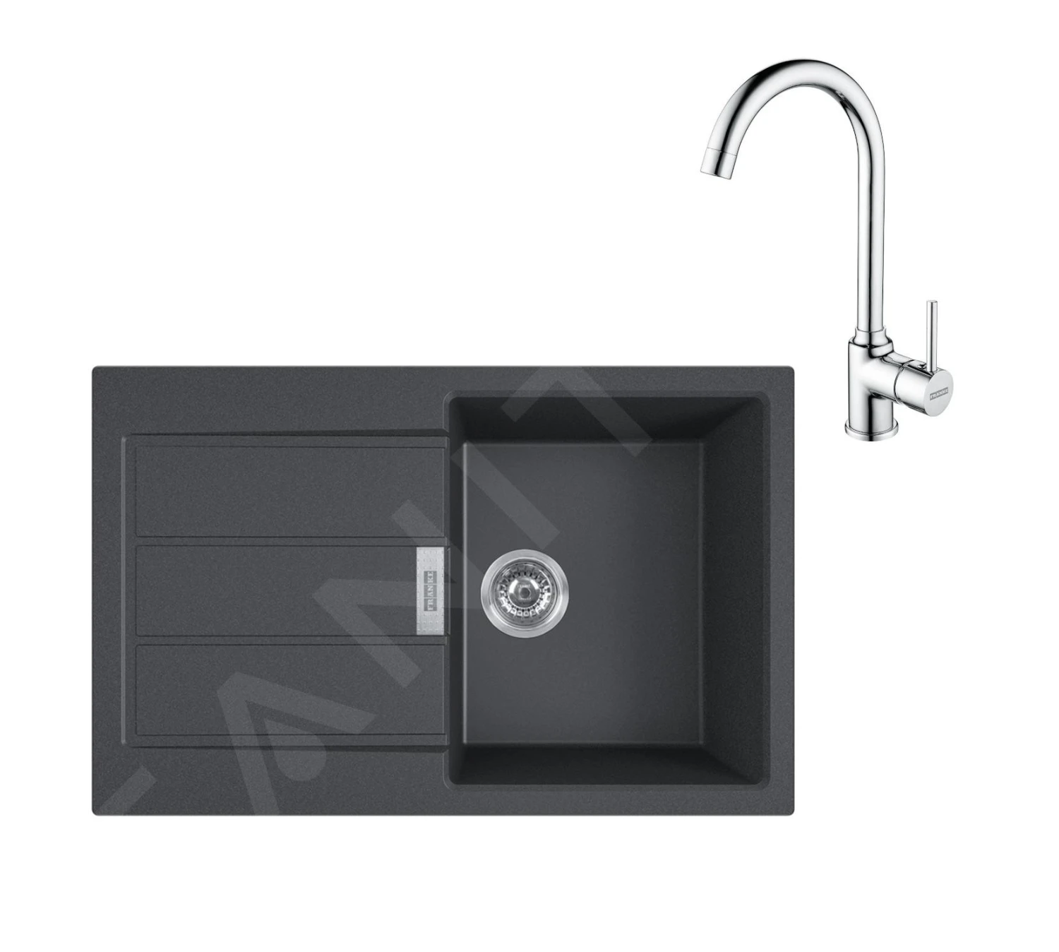 Franke Conjuntos De Cocina - Conjunto De Cocina T104, Tectonitový Dřez S2D 611-78 Y Grifo FP 9000.031, Negro/cromo 143.0675.726 3 Franke Conjuntos De Cocina - Conjunto De Cocina T104, Tectonitový Dřez S2D 611-78 Y Grifo FP 9000.031, Negro/cromo 143.0675.726