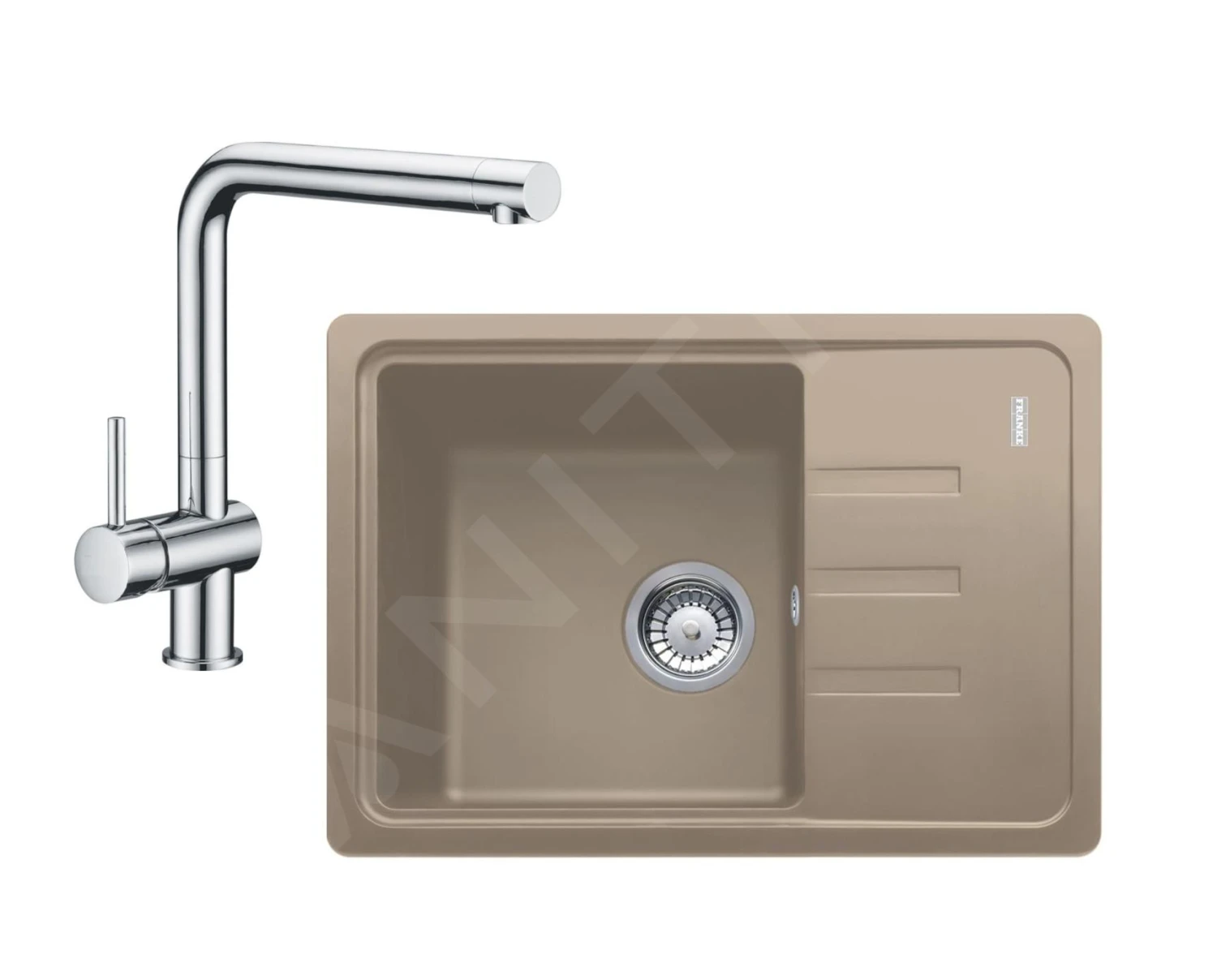 Franke Conjuntos De Cocina - Conjunto De Cocina G116, Fregadero De Fragranite BSG 611-62 Y Grifo Samoa, Cachemira/cromo 114.0510.433 3 Franke Conjuntos De Cocina - Conjunto De Cocina G116, Fregadero De Fragranite BSG 611-62 Y Grifo Samoa, Cachemira/cromo 114.0510.433