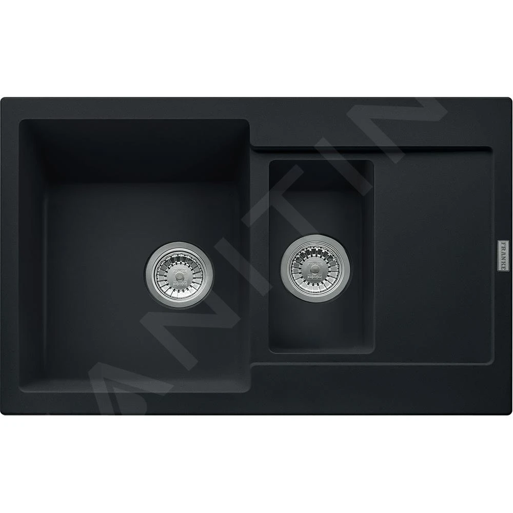 Franke Maris - Fregadero De Fragranite MRG 651-78, 780x500 Mm, Negro Mate 114.0637.579 3 Franke Maris - Fregadero De Fragranite MRG 651-78, 780x500 Mm, Negro Mate 114.0637.579