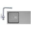 Franke Conjuntos De Cocina - Conjunto De Cocina T39, Fregadero De Tectonite OID 611, Gris + Grifo SAMOA, Cromo 114.0441.293 2 Franke Conjuntos De Cocina - Conjunto De Cocina T39, Fregadero De Tectonite OID 611, Gris + Grifo SAMOA, Cromo 114.0441.293 -Franke 129b646f21362326d2afa578