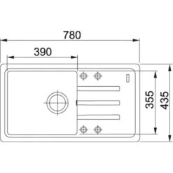 Franke Conjuntos De Cocina - Conjunto De Cocina G119, Fregadero De Fragranite BSG 611-78/39 Y Grifo FP 0408.031, Cachemira/cromo 114.0510.437 -Franke 13b05216b55b738d73c2b643