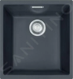 Franke Sirius - Fregadero De Tectonite SID 110-34, 365x440 Mm, Negro 125.0363.785