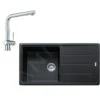 Franke Conjuntos De Cocina - Conjunto G135, Fregadero De Fragranite BFG 611 Y Grifo Samoa, Negro Mate/cromo 114.0675.663 -Franke 1b9b158f1c964632f53d8ba3