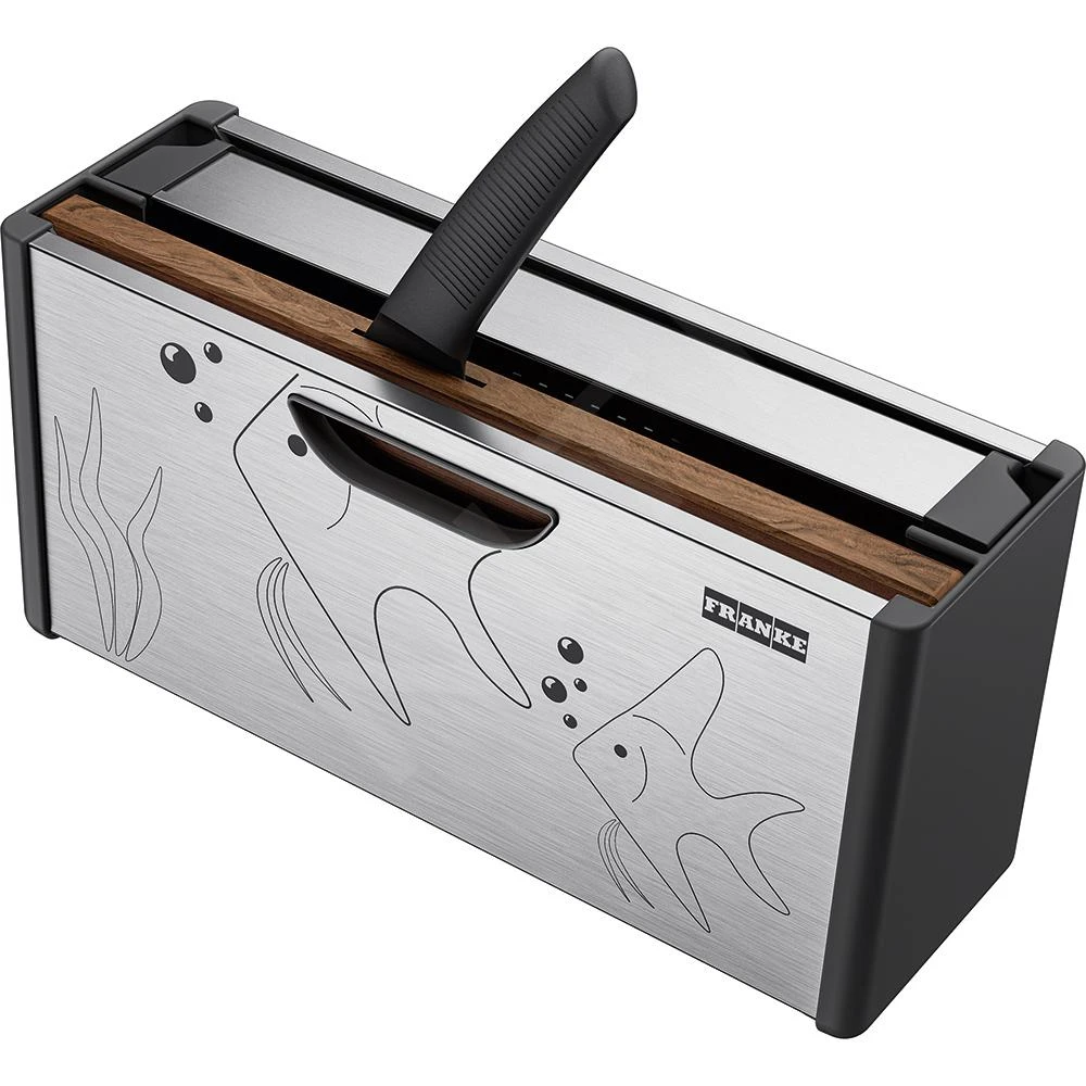 Franke Accesorios - Caja Con Accesorios Para Fregadero, Acero Inoxidable/plástico Negro 112.0619.946 3 Franke Accesorios - Caja Con Accesorios Para Fregadero, Acero Inoxidable/plástico Negro 112.0619.946