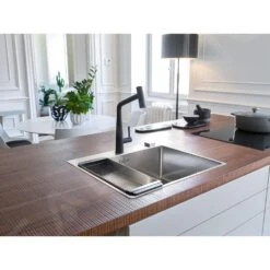 Franke Icon - Grifo De Fregadero FG 5188.901 Con Caño Extraíble, Negro Mate 115.0625.190 -Franke 20facf923136b243b4752bc3