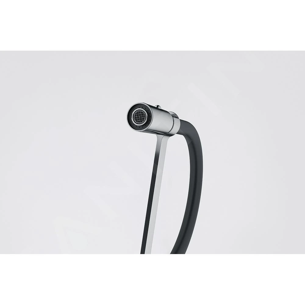 Franke Lina - Grifo De Fregadero FC 6085.031 Con Caño Flexible, Cromo/negro 115.0626.085 6 Franke Lina - Grifo De Fregadero FC 6085.031 Con Caño Flexible, Cromo/negro 115.0626.085 - Imagen 4