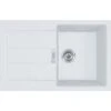 Franke Sirius 2.0 - Fregadero De Tectonite S2D 611-78, 780x500 Mm, Blanco 143.0613.581