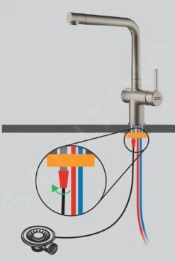 Franke Active - Grifo De Fregadero FN 5350.901, Con Control De Desagüe Twist, Negro Mate 115.0669.768 -Franke 2dc55d646638831a36e8a3d6 1