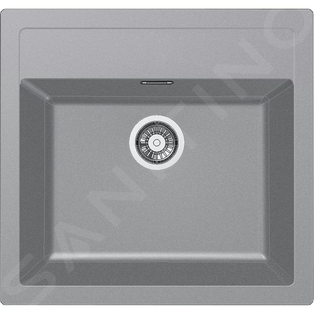 Franke Conjuntos De Cocina - Conjunto De Cocina T13, Fregadero De Tectonite SID 610 Y Grifo Samoa, Gris/cromo 143.0650.597 6 Franke Conjuntos De Cocina - Conjunto De Cocina T13, Fregadero De Tectonite SID 610 Y Grifo Samoa, Gris/cromo 143.0650.597 - Imagen 4