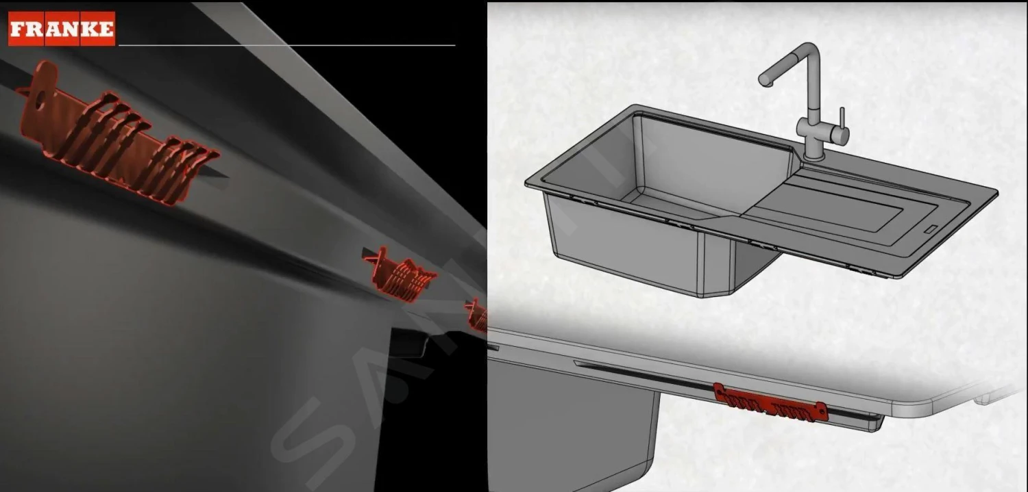 Franke Urban - Fregadero De Fragranita UBG 611-86, 860x500 Mm, Blanco Hielo 114.0582.825 6 Franke Urban - Fregadero De Fragranita UBG 611-86, 860x500 Mm, Blanco Hielo 114.0582.825 - Imagen 4