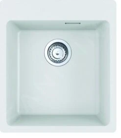 Franke Maris - Fregadero De Fragranite MRG 610-39 FTL, 440x500 Mm, Blanco De Hielo 114.0661.447