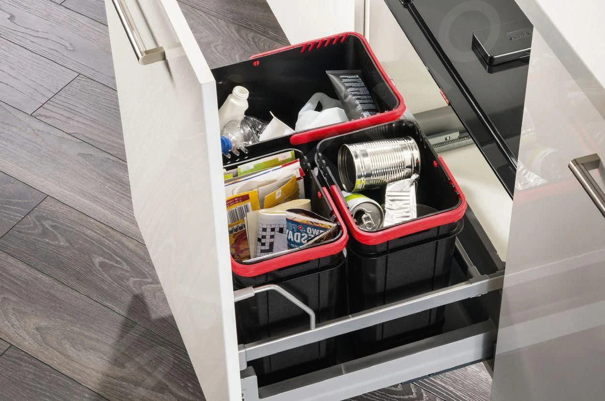 Franke Sortery - Cubo De Basura Integrado 300-60 Trio 121.0150.146 5 Franke Sortery - Cubo De Basura Integrado 300-60 Trio 121.0150.146 - Imagen 3