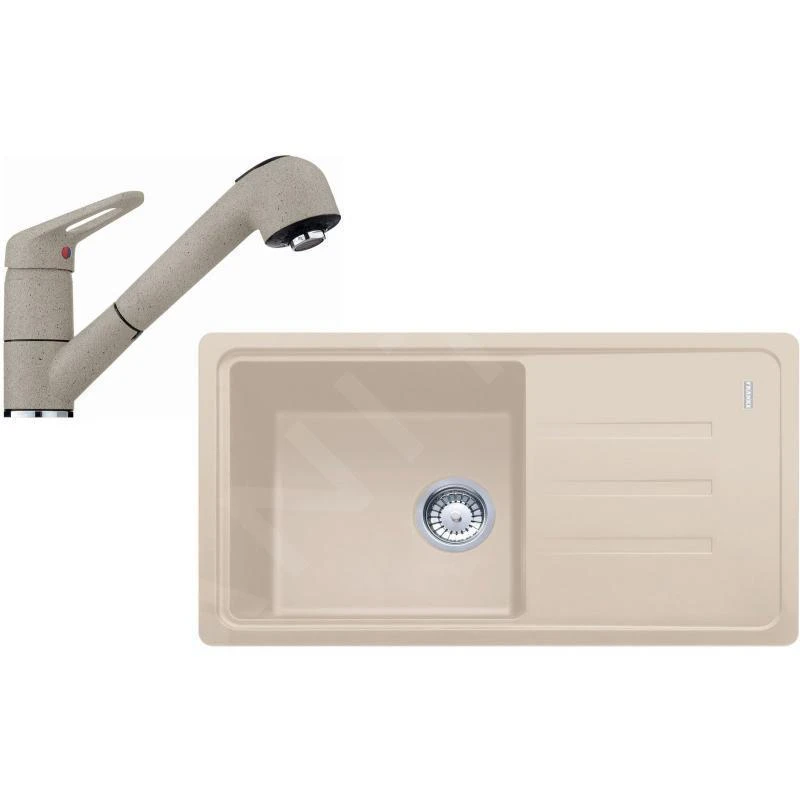 Franke Conjuntos De Cocina - Conjunto De Cocina G122, Fregadero De Fragranite BSG 611-78/39, Sahara + Grifo FC 9547.082, Cromo/sahara 114.0441.183 3 Franke Conjuntos De Cocina - Conjunto De Cocina G122, Fregadero De Fragranite BSG 611-78/39, Sahara + Grifo FC 9547.082, Cromo/sahara 114.0441.183