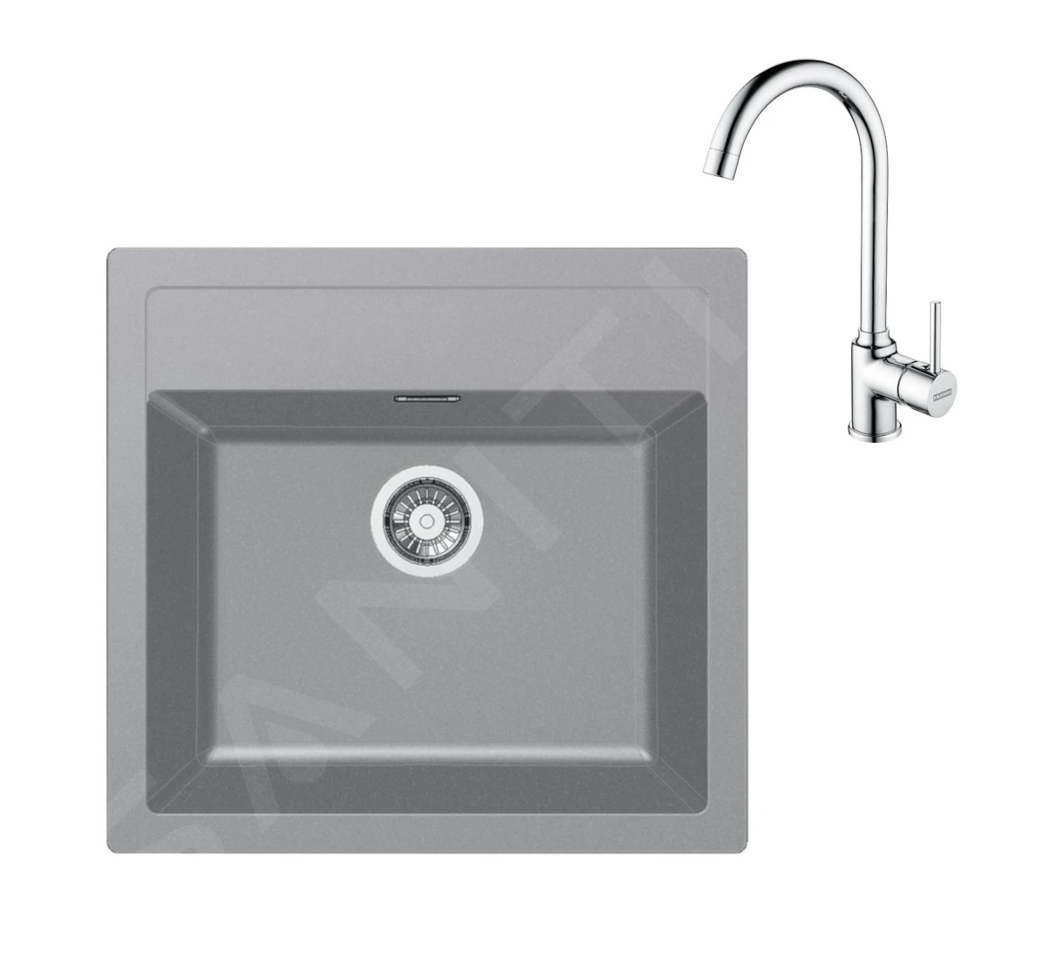 Franke Conjuntos De Cocina - Conjunto De Cocina T102, Tectonitový Dřez SID 610 Y Grifo FP 9000.031, Gris/cromo 143.0675.721 3 Franke Conjuntos De Cocina - Conjunto De Cocina T102, Tectonitový Dřez SID 610 Y Grifo FP 9000.031, Gris/cromo 143.0675.721