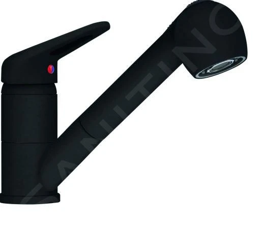 Franke Grifería - Grifo De Fregadero FC 9547.901, Con Ducha Extraíble, Negro Mate 115.0659.840 3 Franke Grifería - Grifo De Fregadero FC 9547.901, Con Ducha Extraíble, Negro Mate 115.0659.840