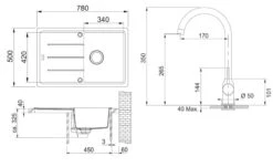 Franke Conjuntos De Cocina - Conjunto G173, Fregadero De Fragranite BFG 611-78 Y Grifo FP 9000.082 Sahara/sahara 114.0619.588 -Franke 3bf4f946969d0215fe115229 2