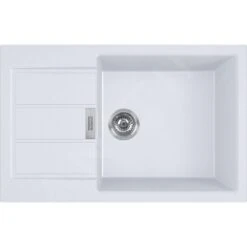 Franke Sirius 2.0 - Fregadero De Tectonite S2D 611-78 XL, 780x500 Mm, Blanco 143.0617.615