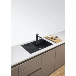 Franke Centro - Fregadero De Fragranite CNG 611-78 TL/7, 780x500 Mm, ónix 114.0637.510 -Franke 3f7cde21af1977c45bc4f686