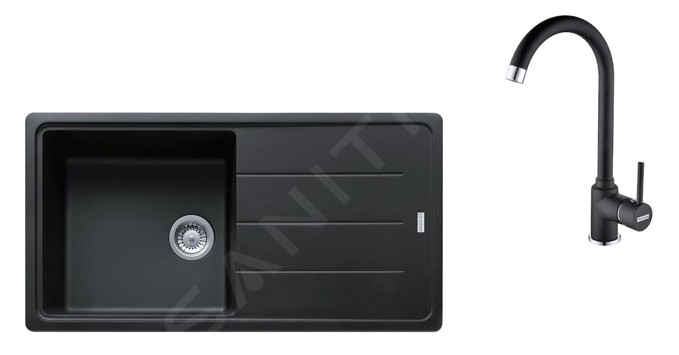 Franke Conjuntos De Cocina - Conjunto G174, Fregadero De Fragranite BFG 611 Y Grifo FP 9000.071 ónix/ónix 114.0619.594 3 Franke Conjuntos De Cocina - Conjunto G174, Fregadero De Fragranite BFG 611 Y Grifo FP 9000.071 ónix/ónix 114.0619.594