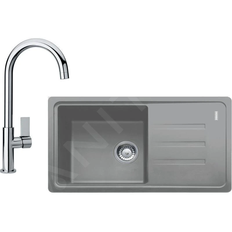 Franke Conjuntos De Cocina - Conjunto De Cocina G119, Fregadero De Fragranite BSG 611-78/39 + Grifo FP 0408.031, Piedra Gris/cromo 114.0441.165 3 Franke Conjuntos De Cocina - Conjunto De Cocina G119, Fregadero De Fragranite BSG 611-78/39 + Grifo FP 0408.031, Piedra Gris/cromo 114.0441.165