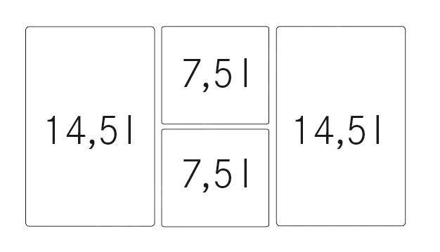 Franke Sortery - Cubo De Basura Integrado Easysort 600-2-2 121.0494.193 5 Franke Sortery - Cubo De Basura Integrado Easysort 600-2-2 121.0494.193 - Imagen 3