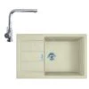 Franke Conjuntos De Cocina - Set T88, Tectonitový Dřez S2D 611-78 XL Y Grifo FN 0147.031, Beige/cromo 143.0675.736 -Franke 4f4efe2439e7f48d32b63a7c