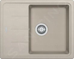 Franke Basis - Fregadero De Fragranite BFG 611-62, 620x500 Mm, Sahara 114.0285.111