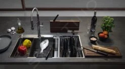 Franke Box Center - Fregadero BWX 220/620-54-27/2, 860x510 Mm, Acero Inoxidable 127.0538.259 -Franke 540603fe2c79f59f74276336 1