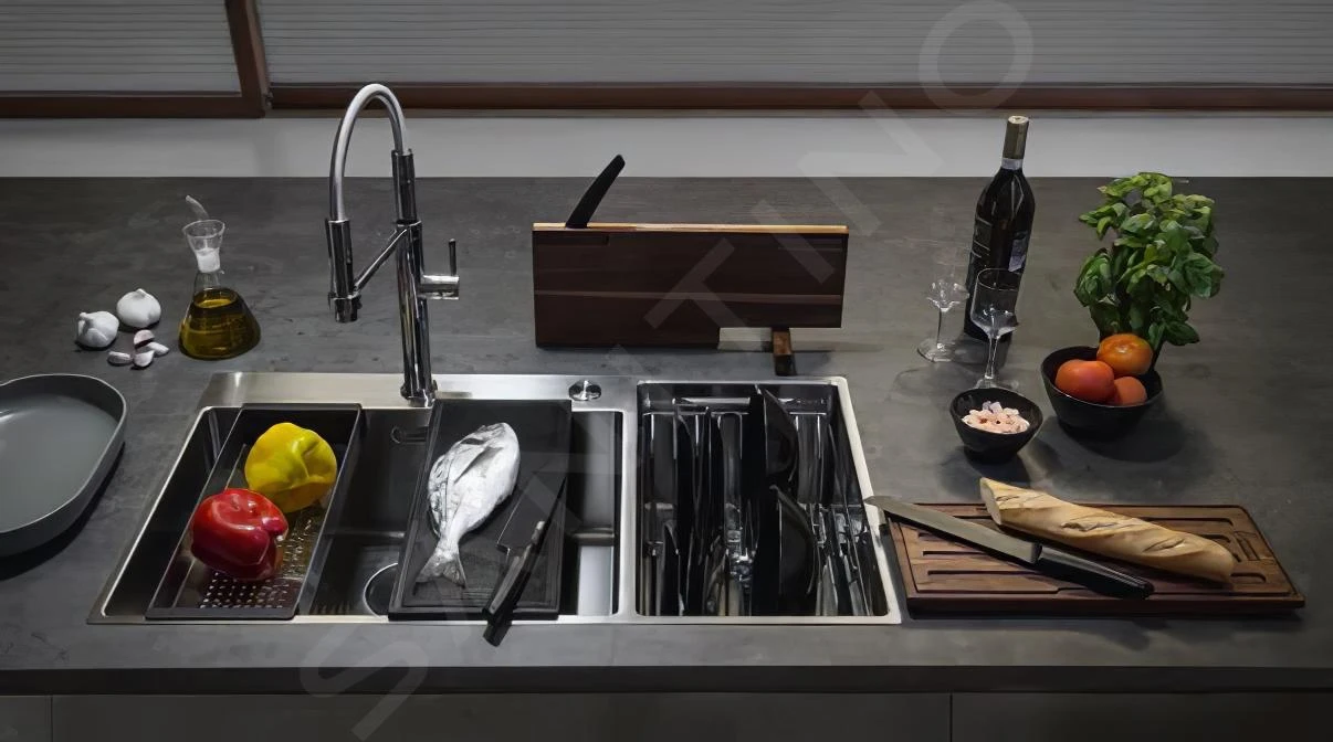 Franke Box Center - Fregadero BWX 220/620-54-27/7, 860x510 Mm, Acero Inoxidable 127.0538.260 7 Franke Box Center - Fregadero BWX 220/620-54-27/7, 860x510 Mm, Acero Inoxidable 127.0538.260 - Imagen 5