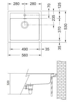 Franke Conjuntos De Cocina - Conjunto De Cocina T12, Fregadero De Tectonite SID 610, Negro + Grifo FN 0147.031, Cromo 114.0264.293 -Franke 5d48c1c8ab78a6ab75ed42c5 2