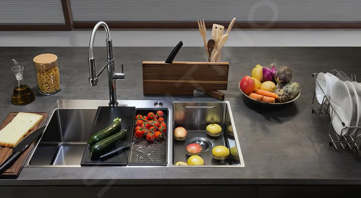 Franke Box Center - Fregadero BWX 220/620-54-27/7, 860x510 Mm, Acero Inoxidable 127.0538.260 6 Franke Box Center - Fregadero BWX 220/620-54-27/7, 860x510 Mm, Acero Inoxidable 127.0538.260 - Imagen 4