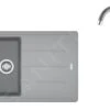 Franke Conjuntos De Cocina - Conjunto G173, Fregadero De Fragranite BFG 611-78 Y Grifo FP 9000.084, Piedra Gris/piedra Gris 114.0619.589 -Franke 665f85b6cece4fc7608d3720