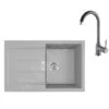 Franke Conjuntos De Cocina - Conjunto De Cocina T105, Tectonitový Dřez S2D 611-78 Y Grifo FP 9000.084, Gris 143.0675.731 -Franke 68abd46141d19a11b1ff84eb
