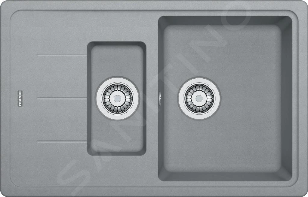 Franke Basis - Fregadero De Fragranite BFG 651-78, 780x500 Mm, Piedra Gris 114.0285.224 3 Franke Basis - Fregadero De Fragranite BFG 651-78, 780x500 Mm, Piedra Gris 114.0285.224