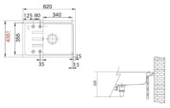 Franke Malta - Fregadero De Fragranite BSG 611-62, 620x435 Mm, Negro Mate 114.0661.515 6 Franke Malta - Fregadero De Fragranite BSG 611-62, 620x435 Mm, Negro Mate 114.0661.515 -Franke 6c0d2d7e9b2d5c33c632d0c8 1