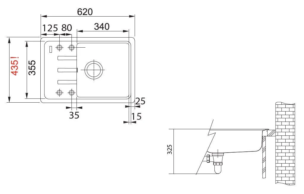 Franke Malta - Fregadero De Fragranite BSG 611-62, 620x435 Mm, Negro Mate 114.0661.515 4 Franke Malta - Fregadero De Fragranite BSG 611-62, 620x435 Mm, Negro Mate 114.0661.515 - Imagen 2