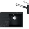 Franke Conjuntos De Cocina - Conjunto G227, Fregadero De Fragranite CNG 611-78 TL/7 Y Grifo FC 3055.071, Negro Mate/cromo 114.0675.670 -Franke 6cde99697cadfbe00aff8f7f
