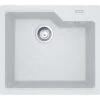 Franke Urban - Fregadero De Fragranite UBG 610-56, 560x500 Mm, Blanco Hielo 114.0582.770