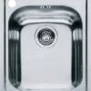 Franke Armonia - Fregadero De Acero Inoxidable AMX 610, 420x500 Mm 101.0120.020