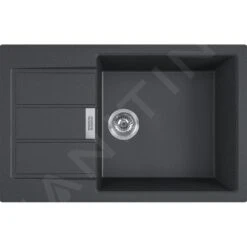 Franke Conjuntos De Cocina - Conjunto T88, Fregadero De Tectonite S2D 611-78 XL Y Grifo FN 0147.031, Negro/cromo 143.0618.741 -Franke 7579aa0740822a0b96a17a52 2