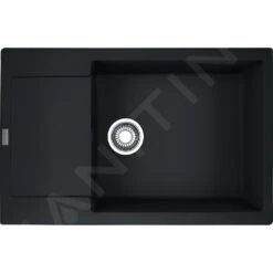 Franke Conjuntos De Cocina - Conjunto G75, Fregadero De Fragranite MRG 611-78 BB Y Grifo Samoa, Negro Mate/cromo 114.0650.574 -Franke 768ee78bc9d50478e6f16a7d 2