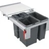 Franke Sortery - Cubo De Basura Integrado Garbo 50-3 121.0200.691 -Franke 7ab1a52531717c63de9b963e