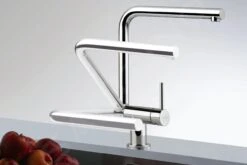 Franke Grifería - Grifo De Fregadero FN 9311.031, Con Función Abatible Para Montaje Bajo Ventana, Cromo 115.0263.158 -Franke 7cd6e88a0a0e1dcd0f8990f8