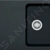 Franke Orion - Fregadero De Tectonite OID 611-78, 780x500 Mm, Negro 114.0288.588 -Franke 7f8b9034ad93f17828afee28
