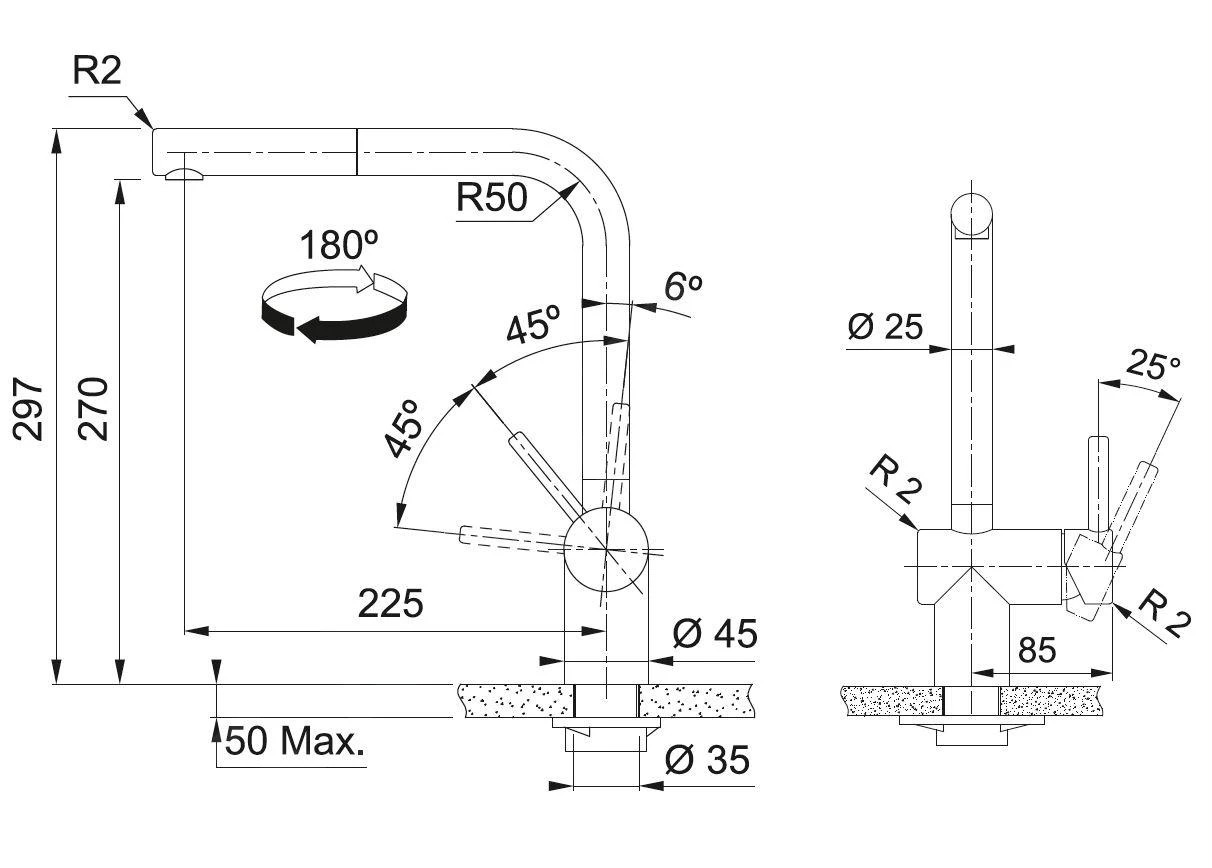 Franke Atlas Neo - Grifo De Fregadero FC 3791.505 Con Caño Extraíble, Cobrizo 115.0628.208 4 Franke Atlas Neo - Grifo De Fregadero FC 3791.505 Con Caño Extraíble, Cobrizo 115.0628.208 - Imagen 2