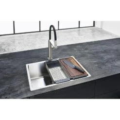 Franke Accesorios - Caja Con Accesorios Para Fregadero, Acero Inoxidable/plástico Negro 112.0619.946 21 Franke Accesorios - Caja Con Accesorios Para Fregadero, Acero Inoxidable/plástico Negro 112.0619.946 -Franke 808daaa125b4d9a6632f1256