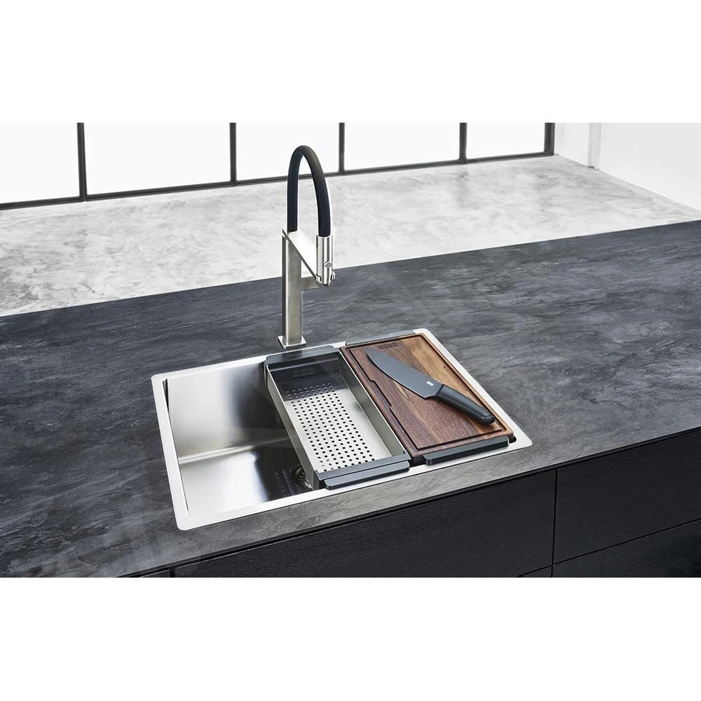 Franke Accesorios - Caja Con Accesorios Para Fregadero, Acero Inoxidable/plástico Negro 112.0619.946 10 Franke Accesorios - Caja Con Accesorios Para Fregadero, Acero Inoxidable/plástico Negro 112.0619.946 - Imagen 8