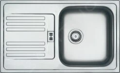 Franke Euroform - Fregadero De Acero Inoxidable EFL 614-78, 780x475 Mm, Estructura Tejida 101.0684.387